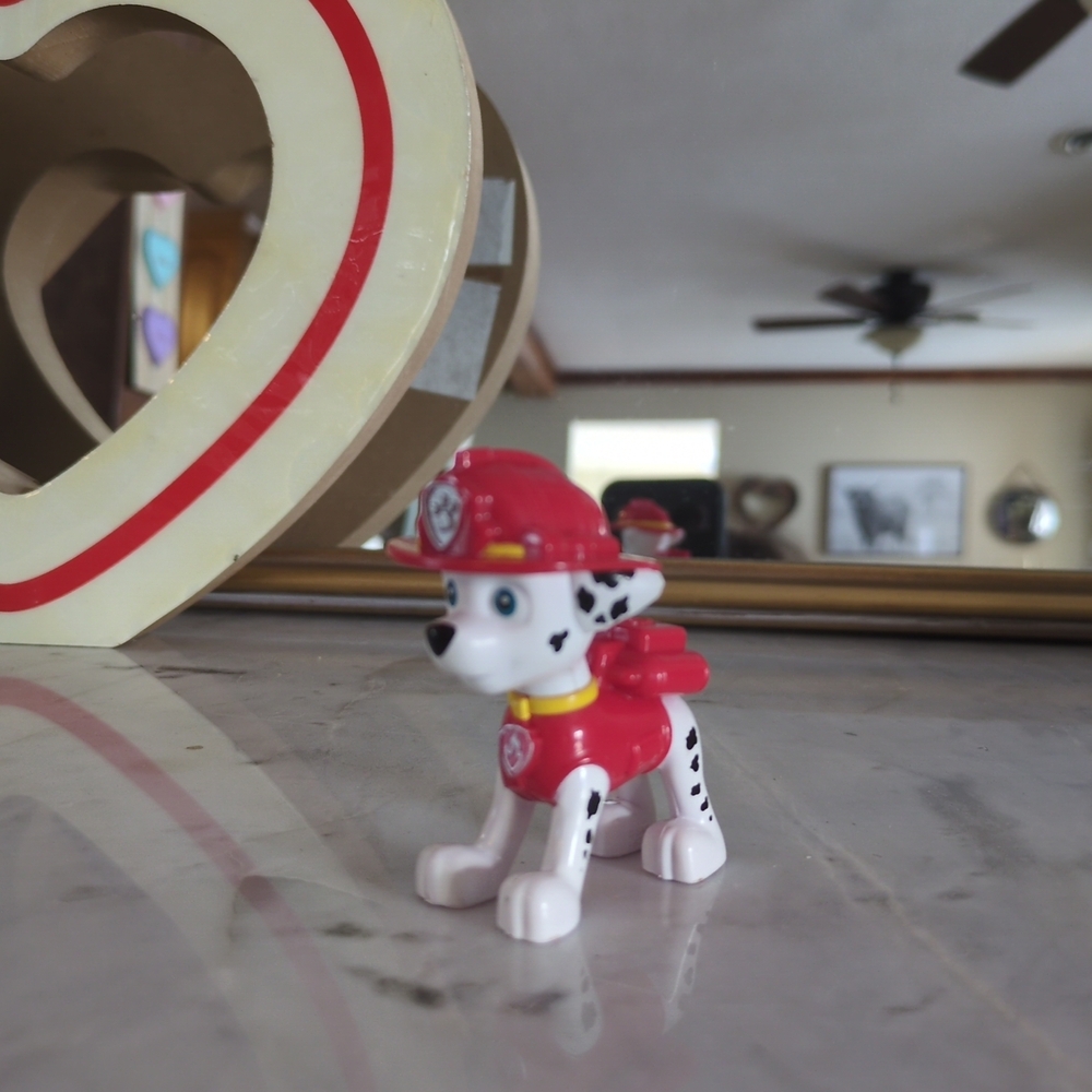 PAW Patrol Marshall Fire Department Rescue Pup Toy Mini Figure Dalmatian Puppy